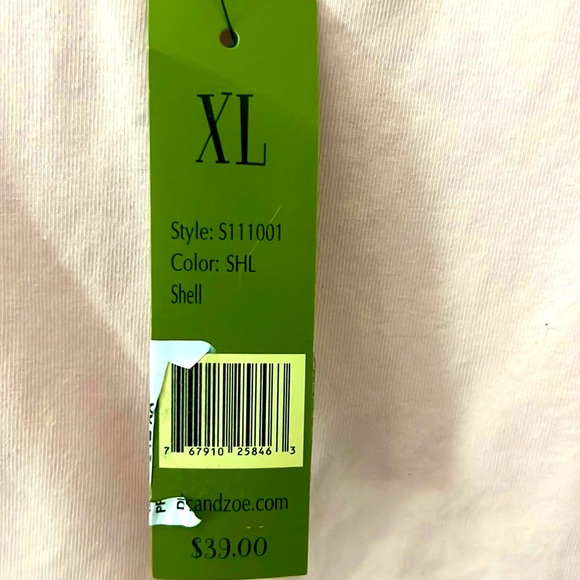 NWT Nic+Zoe shell colored tank - Picture 4 of 4